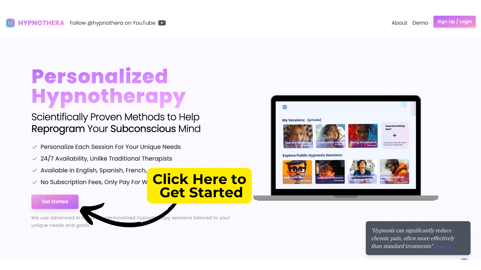 Hypnothera Homepage