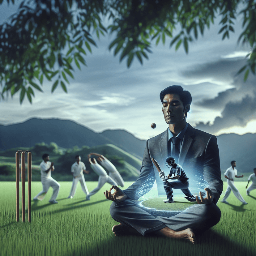 Hypnosis for cricket visualization